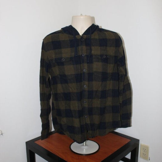 Cactus Man Ricky Singh Flannel Hoodie - Size M